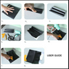 Carbon Fibre Vinyl 3D Car Vehicle Wrap Film Bubble Air Free 2mx600mm Black