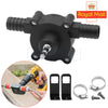 Portable Electric Powered Drill Pump Oil Fluid Water Transfer Pumps Self-Priming