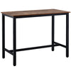 Industrial Breakfast Bar Table Kitchen Dining Room Furniture Vintage Retro