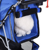 Lightweight Pet Stroller 3 Wheel Buggy Blue Folding Dog Puppy Pushchair Pram