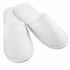 40 Spa Hotel Guest Slippers White Disposable Terry Close Toe Towelling Quality!