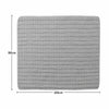Soft Cotton Quilted Sheet Mat Bed Pad Plain for Mattress Single/Double/King Size