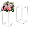 2PCS 40cm Metal Geometric Flower Stand Wedding Table Centrepiece Stage Decor