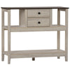 BUFFET SIDEBOARD CUPBOARD ACCENT CONSOLE TABLE W/ SHELF 2 CABINETS AND 2 DRAWERS