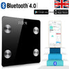 Bluetooth Digital Weight Bathroom Scales Body Fat Scales Smart for IOS Android