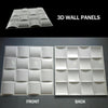 3D Wall Cladding Panel Decorative Square Tiles 3D Wall Panels for Wall Decor