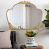 Large Embossed Mirror Wall Mounted Hallway Living Room Baroque Ornate Mirror