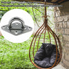 Heavy Duty Hammock Hanging Hook Kit Stainless Swing Chair Swivel Hardware Set