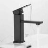 Modern Bathroom Basin Taps Mixer Tap Single Lever Mono Brass Tap Black Faucet