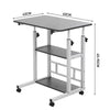 Adjustable Height Mobile Laptop Table Notebook Desk Sofa Bed Tray Stand Computer