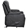 Electric Power Lift Rise Pu Leather Recliner Armchair Cinema Single Sofa Chair