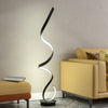 Curved Tall LED Floor Lamp Reading Standing Lamp Cool White LED Living Room Lamp
