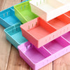 Drawer Dividers Desk Organiser Adjustable Storage Boxes Stationary Tidy Tray UK