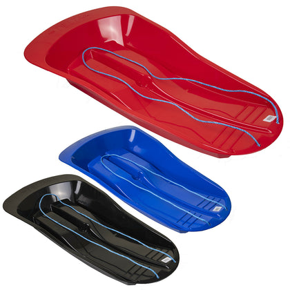 Delta Sledge Childrens Snow Toboggan Sled Sleigh Plastic Winter Pull Along Toy