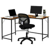 Home Office Computer Desk L-shaped Corner Desk Table Workstation Study Furniture