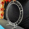 Backdrop Circle Arch Wedding Flower Arch Rack 2M Round Metal Stand Decorations