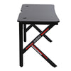 110cm Gaming Desk PC Table Headphone Hook Ergonomic Office Home Study Writing UK