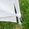 Heavy Duty Garden Marquee Outdoor Tent Strong Waterproof Shading Gazebo White