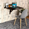Wooden Folding Wall-mounted Drop-leaf Computer Table Kitchen Desk Dining Table