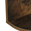 Floating Corner Shelf Wall Mounted Bookshelf Storage Display Unit 5 Tier UK