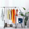 Single Clothes Rail Rack Garment Hanging Heavy Duty Organizer Coat Storage E 12