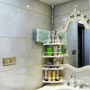 UK No Rust Bathroom Telescopic Corner Shelf Storage 4Tier Shower Caddy Organiser