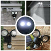 22 LED Head Solar Spot Motion Sensor Outdoor Security Detector Floodlight Lamp