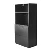 Filing Cabinet Freestanding Display Cabinet Filing Cabinet with 2 Drawer 1 Shelf