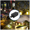 2/3 Way Outdoor Waterproof IP66 Underground Cable Connectors Junction Box Black