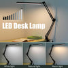 Adjustable Long Arm USB Desk Lamp Bed Reading Led Light Table Clip-on Clamp UK