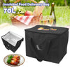 70L Large Food Delivery Insulated Bags Pizza Takeaway Thermal Warm/Cold Bag Ruck