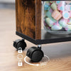 Kitchen Trolley Storage Island Dining Cart Slide Out Rolling Worktop Basket