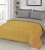 Plain Duvet Cover & Pillowcase Reversible Bedding Set or Fitted Sheet