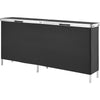Trade Show Display Podium Table Counter Stand 77.95"x15.16"x34.65" Folding