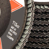 10 Pcs Professional Flap Sanding Discs 115mm 4.5" 40 60 80 120 Grit Angle Zircon