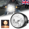 7" Universal Motorcycle Motorbike LED Headlight Front Light Headlamp + Bracket