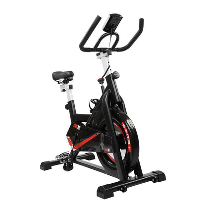 New Home Exercise Bike Aerobic Training Cycle 6KG Flywheel With LCD Monitor