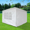 3x3m Waterproof Outdoor Pop Up Gazebo Marquee Canopy Garden Party Wedding Tent