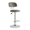 2x Barstools Breakfast Bar Stools Kitchen High Chair Swivel Lift Bistro Brown