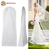 Extra Large Wedding Dress Bridal Gown Garment Breathable Cover Storage Bag White