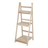 3Tier Wooden Ladder Folding Book Shelf Stand Plant Flower Display Shelving Rack