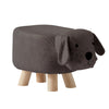 Animal Ottomans Footstools Padded Cushion Pouffe Stool Rest Children Toy Gift