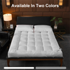 Mattress Topper 10cm Deep Thick Hotel Soft Microfiber Single Double King Super
