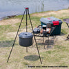 Outdoor Oven Cooking Roast Picnic Pot Camping Fire Bonfire Tripod Campfire UK