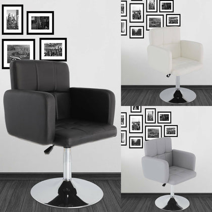 Swivel Barber Chair Dressing Table Chair Adjustable Makeup Seat Vanity Stool