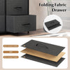 8 Drawers Dresser Tower Organizer Fabric Storage Chest of Drawers Metal Frame
