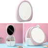 Makeup Organizer Cosmetic Storage Drawer W/ LED Light Vanity Mirror USB Charging