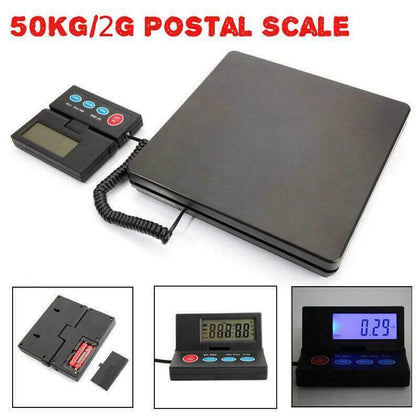 50KG 110lb Digital Postal Scale Kitchens Letter Parcels Weighing Platform Scales
