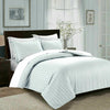 100% Hotel Quality Bed Set Striped Duvet Cover & Pillowcase Single Double King
