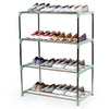 3-8 Tier Shoe Rack Stand Storage Organiser Lightweight Compact Space Save Shelf